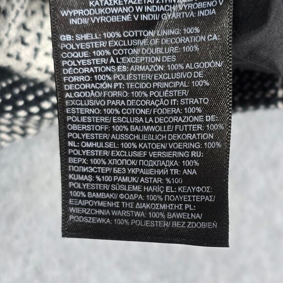 The North Face Jacket Mens Size XXL Black Plaid Heavyweight Shacket Snap Buttons - Picture 14 of 16